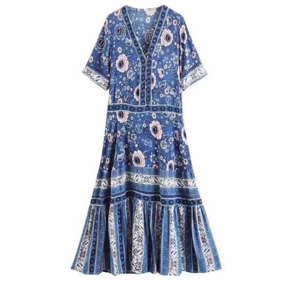 Floral Boho Gown - Picture 3 of 3